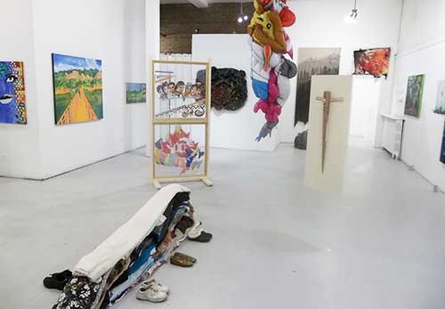 Photo of The Collective exhibition at Gallery 1313
